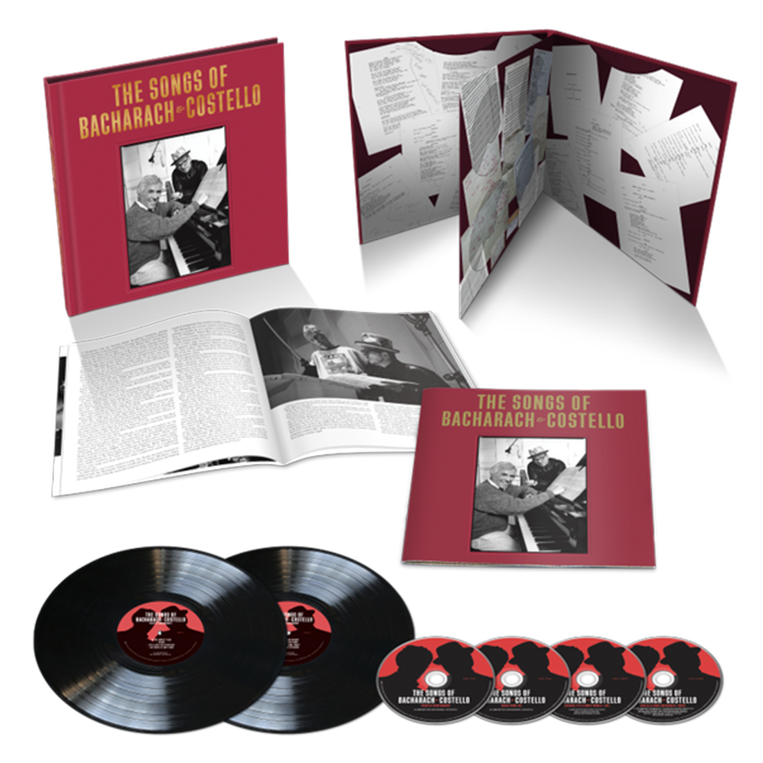 Elvis Costello - The Songs of Bacharach & Costello: Super Deluxe Edition 2LP + 4CD Box Set